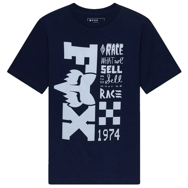 T-Shirt Bend Junior Bleu Foncé de face