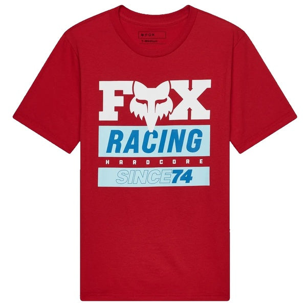 T-Shirt Since 74 Junior Rouge de face