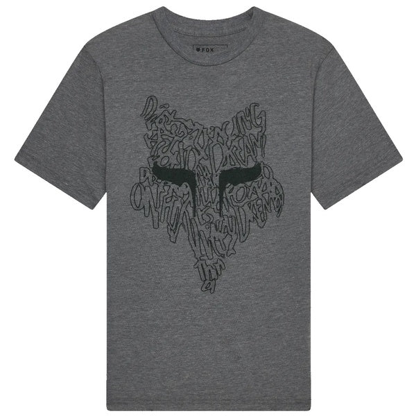 T-Shirt Slowburn Junior Gris Foncé de face
