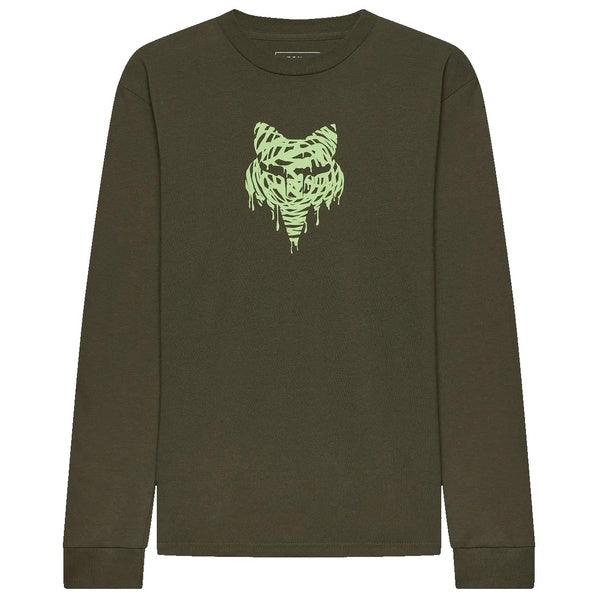 Chandail Roughcut Junior Olive de face