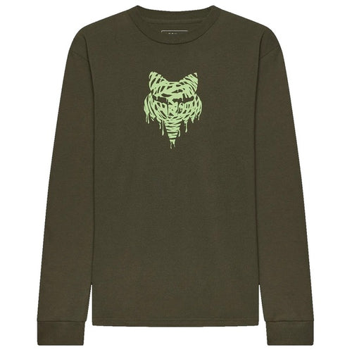 Chandail Roughcut Junior Olive de face