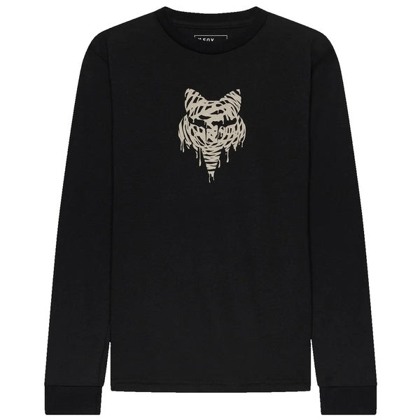 Chandail Roughcut Junior Noir de face