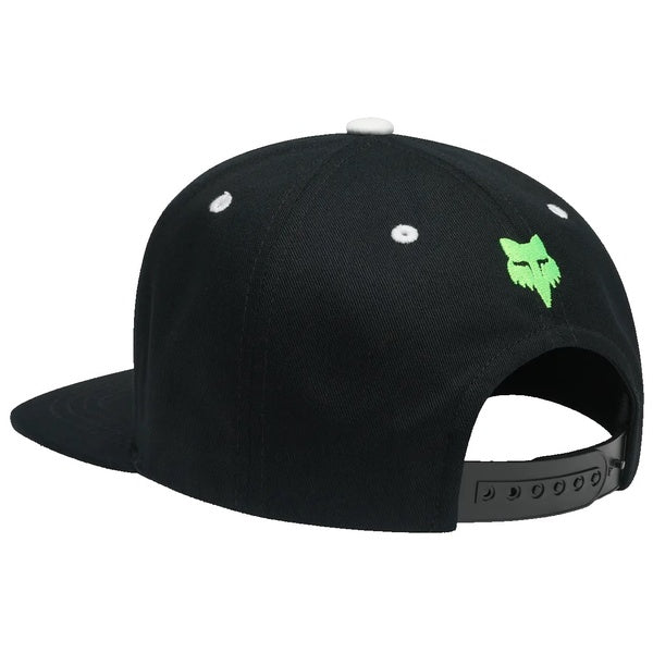 Casquette Snapback Coldpress Junior Noir de dos