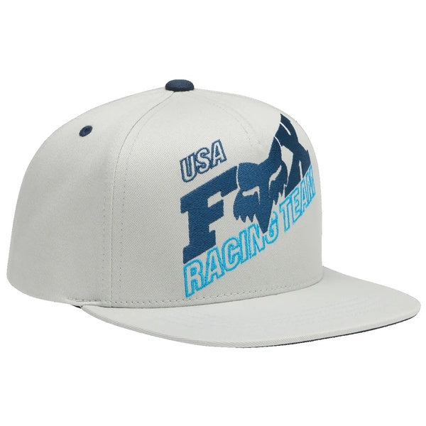 Casquette Snapback Coldpress Junior Gris Clair de face