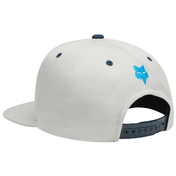 Casquette Snapback Coldpress Junior Gris Clair de dos