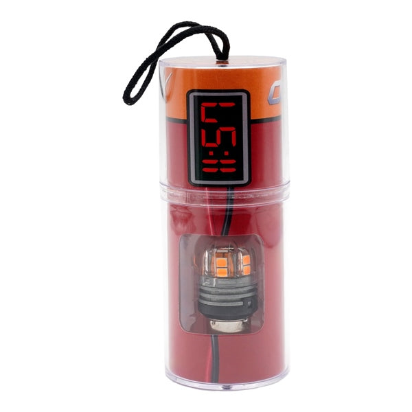 Ampoule de Moto LED Série Mini Dynamite 1157 Ambre