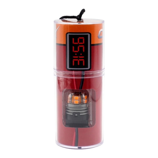 Ampoule de Moto LED Série Mini Dynamite 3156 Ambre