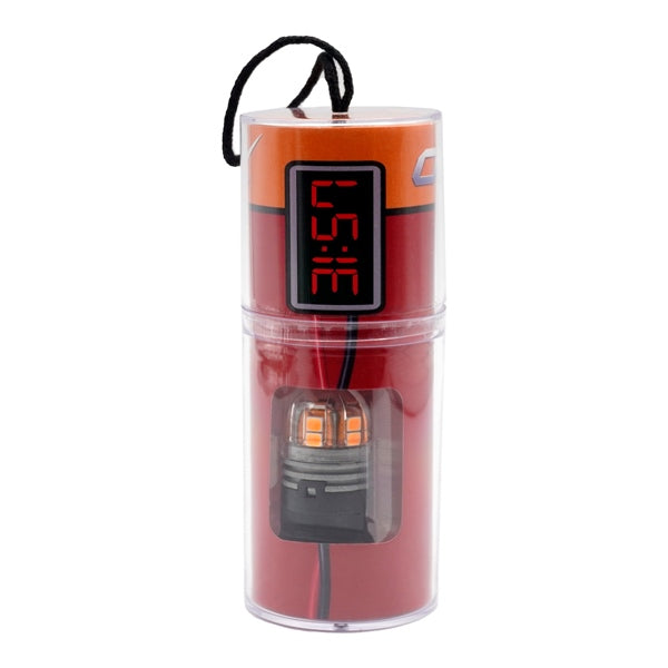 Ampoule de Moto LED Série Mini Dynamite 3157 Ambre