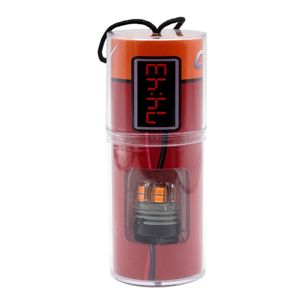 Ampoule de Moto LED Série Mini Dynamite 7443 Ambre