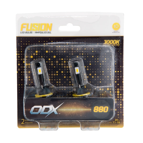 Ampoule de Moto DEL Série Fusion Jaune 880