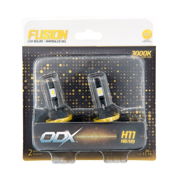 Ampoule de Moto DEL Série Fusion Jaune H11