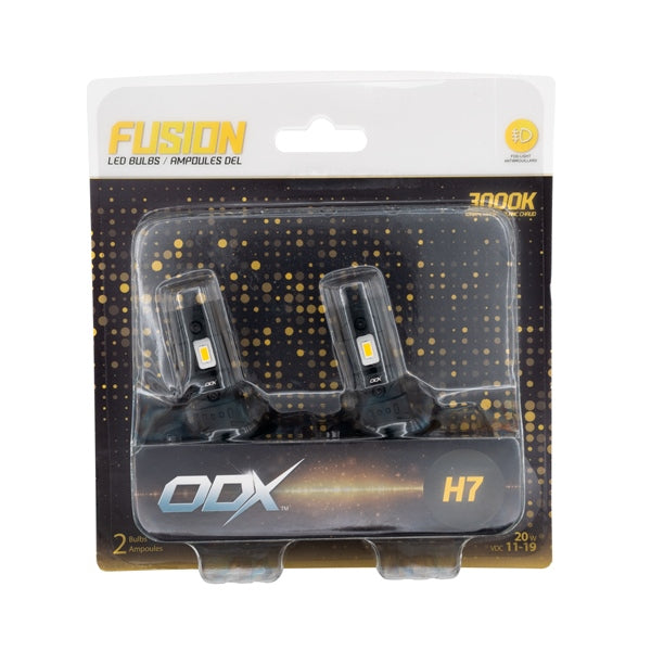 Ampoule de Moto DEL Série Fusion Jaune H7