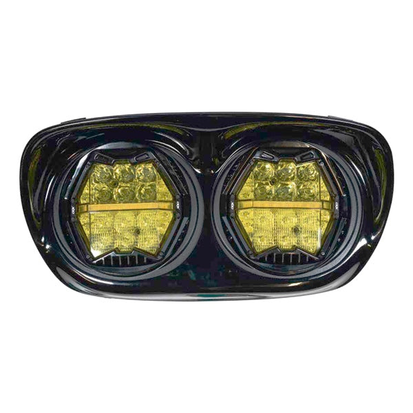 Phare de Remplacement Road Glide 9600 lumens Jaune/Jaune