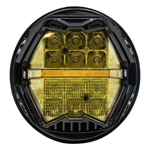 Ensemble de Phare pour Harley-Davidson 5.75" Jaune