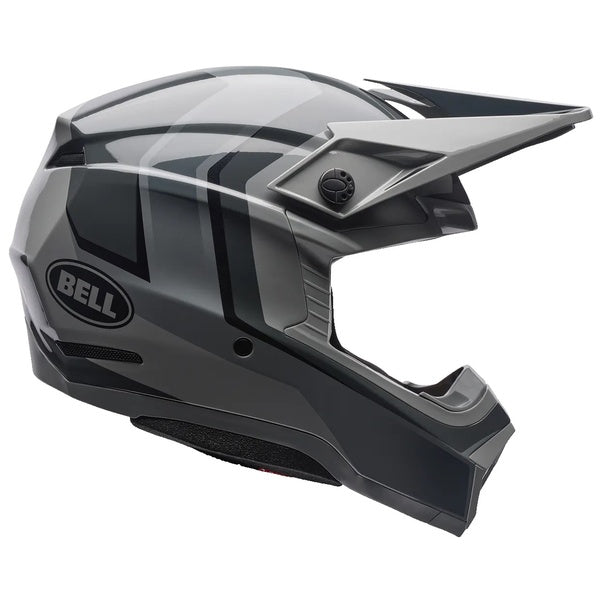 Casque de Motocross Moto-10 Mips Gris de gauche