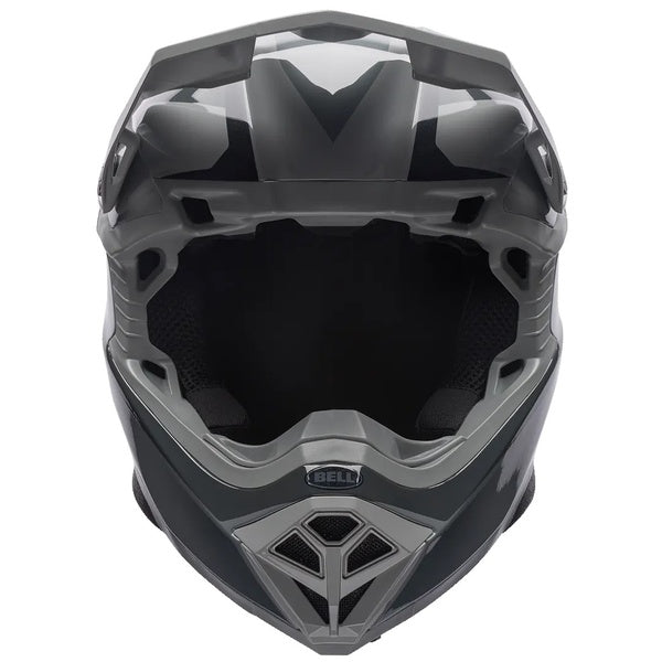Casque de Motocross Moto-10 Mips Gris de face