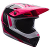 Casque de Motocross MX-10 Mips Junior Rose/Noir incliné de face