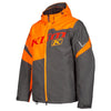 Manteau de Motoneige Instinct - Liquidation/Klim/Orange gris, de face