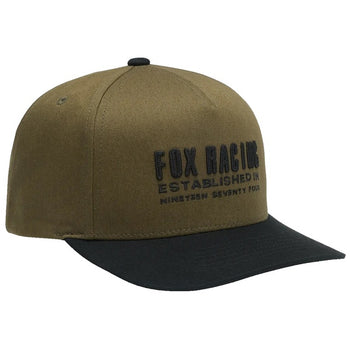 Casquette Snapback Warped Olive de face