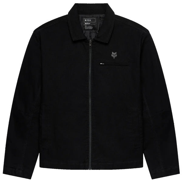 Manteau Fox Work Noir de face