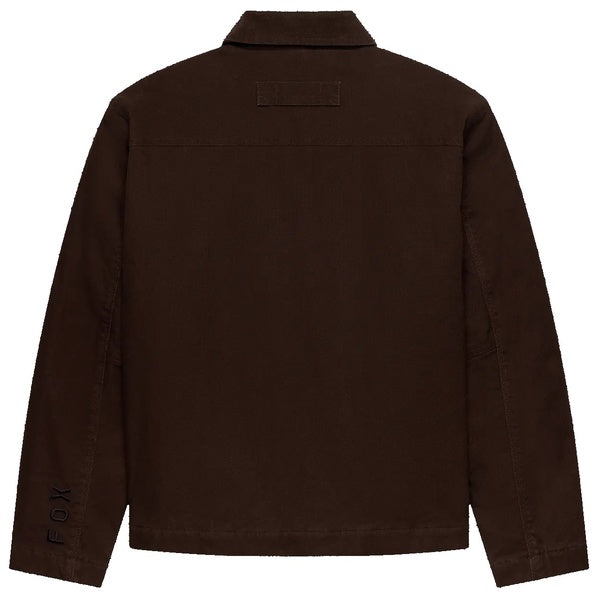 Manteau Fox Work Brun Foncé de dos