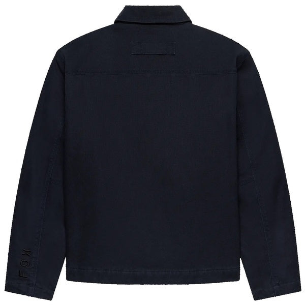 Manteau Fox Work Bleu Foncé de dos