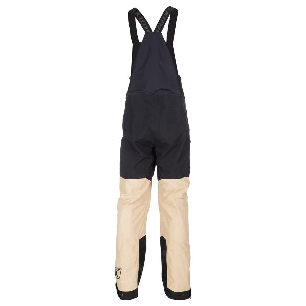 Pantalon de Motoneige Storm BIB Noir Beige, Dos