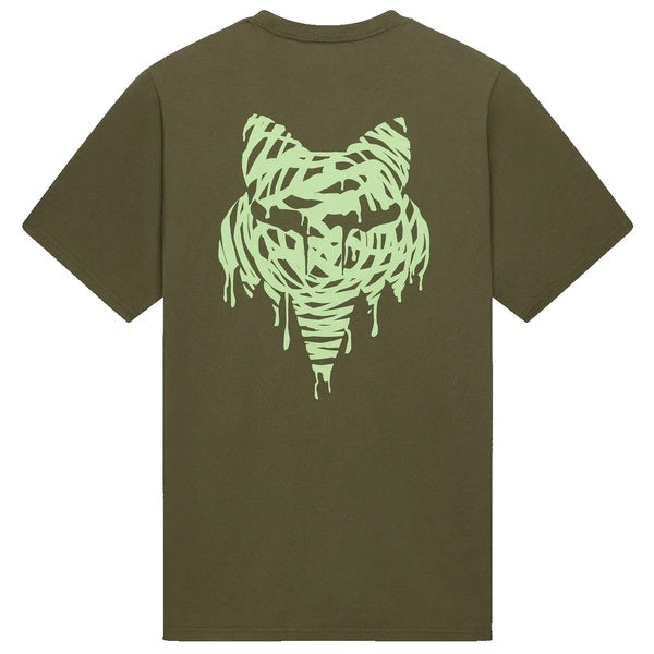 T-Shirt Roughcut 195 Original Olive de dos