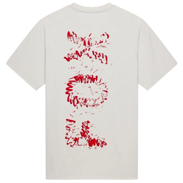 T-Shirt Gutter 195 Gris Clair de dos
