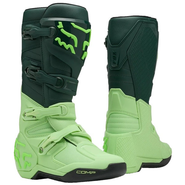 Bottes de Motocross Comp Vert en paire