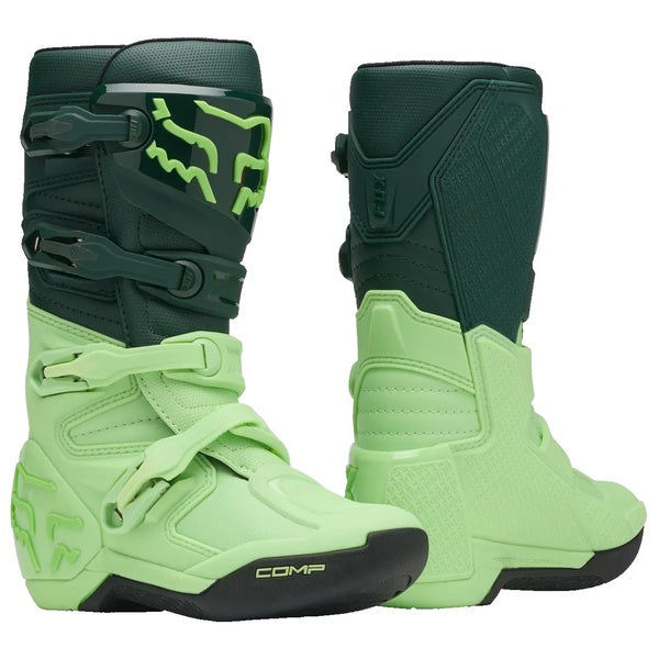 Bottes de Motocross Comp Junior Vert en paire