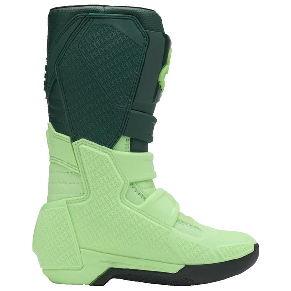Bottes de Motocross Comp Junior Vert paire de gauche