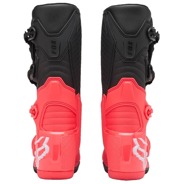 Bottes de Motocross Comp Femme Rose Clair en paire de dos