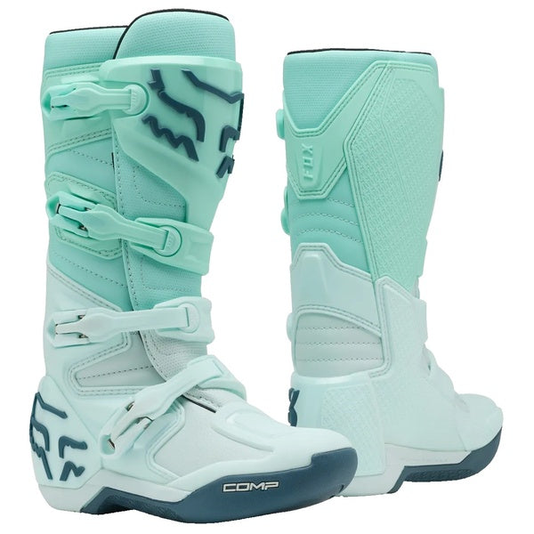 Bottes de Motocross Comp Femme Bleu Clair en paire