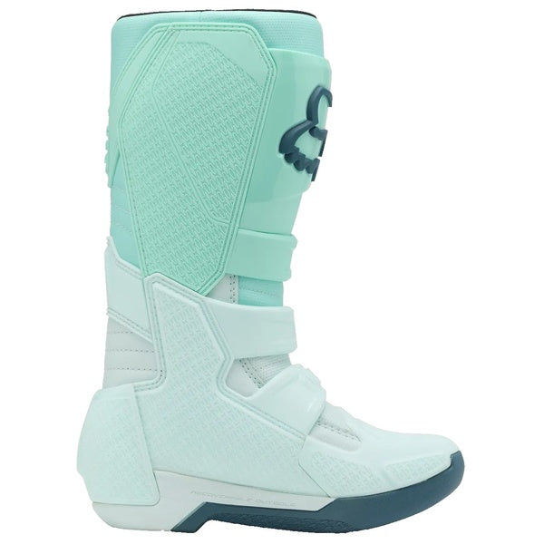 Bottes de Motocross Comp Femme Bleu Clair paire de droite