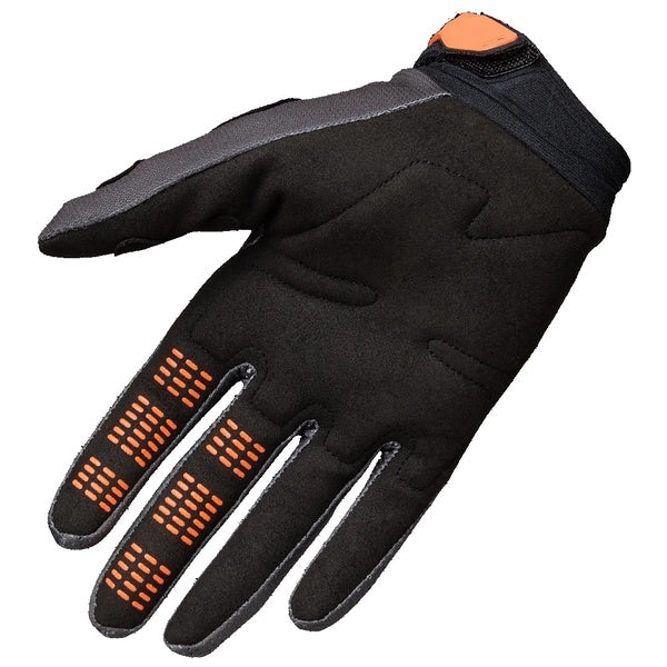 Gants de Motocross 180 Draft Junior Orange/Noir intérieur