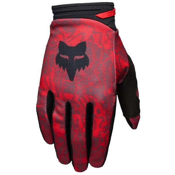 Gants de Motocross 180 Abyss Rouge/Noir extérieur