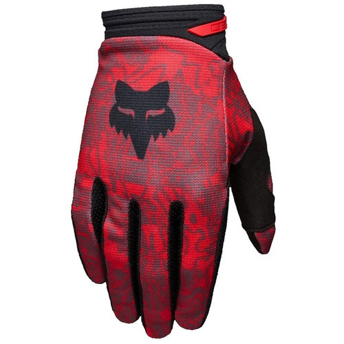 Gants de Motocross 180 Abyss Rouge/Noir extérieur