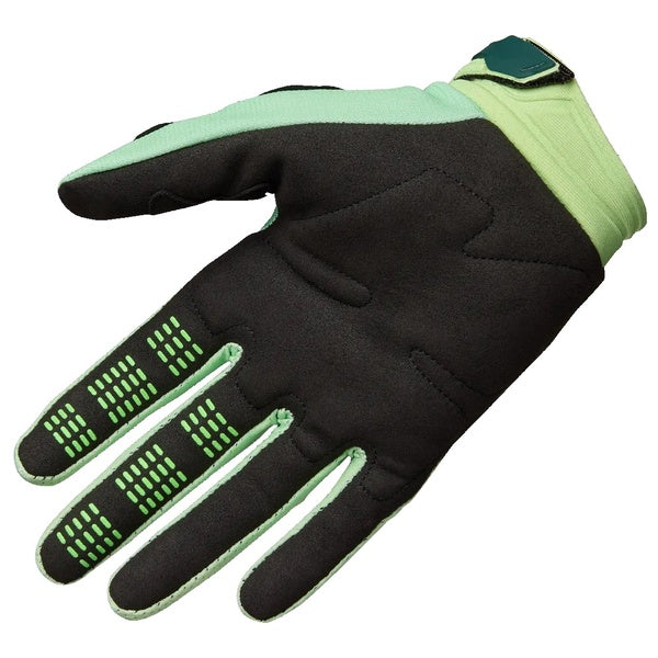 Gants de Motocross 180 Raid Vert/Bleu intérieur