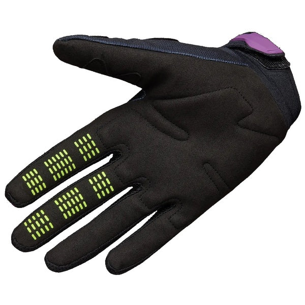 Gants de Motocross 180 Raid Mauve/Vert intérieur
