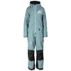 Ensemble de Motoneige Shredsa Femme non Isolé Bleu clair, de face