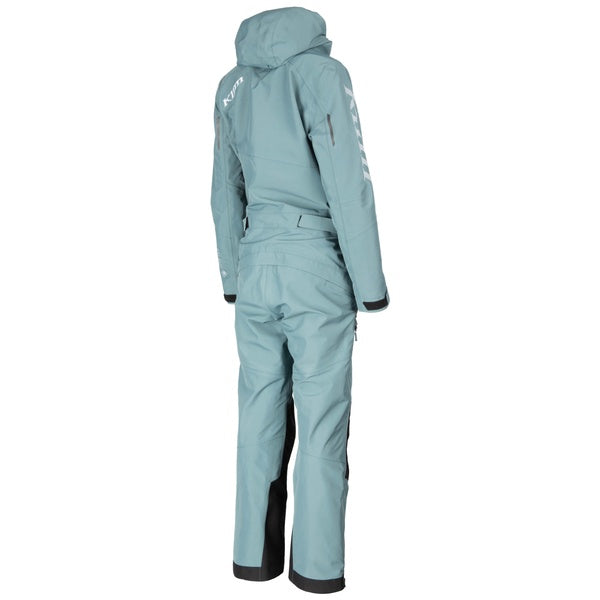 Ensemble de Motoneige Shredsa Femme non Isolé Bleu clair, Dos