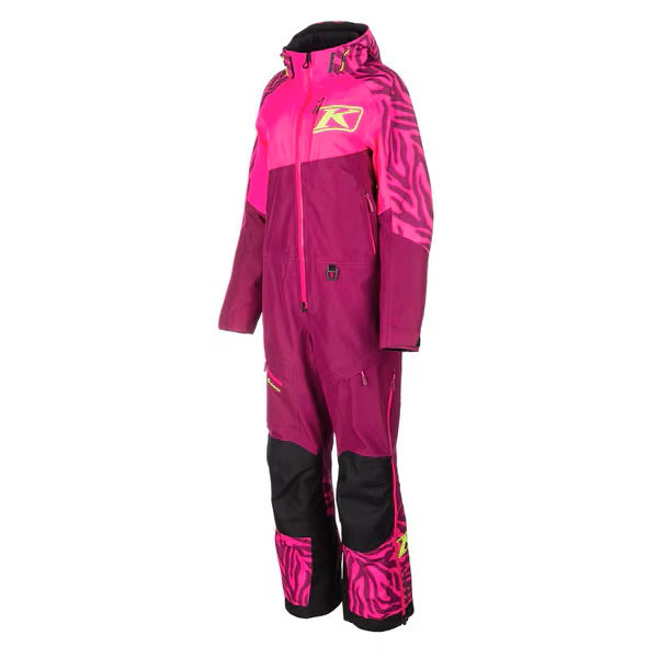 Ensemble de Motoneige Shredsa Femme Rose, de face