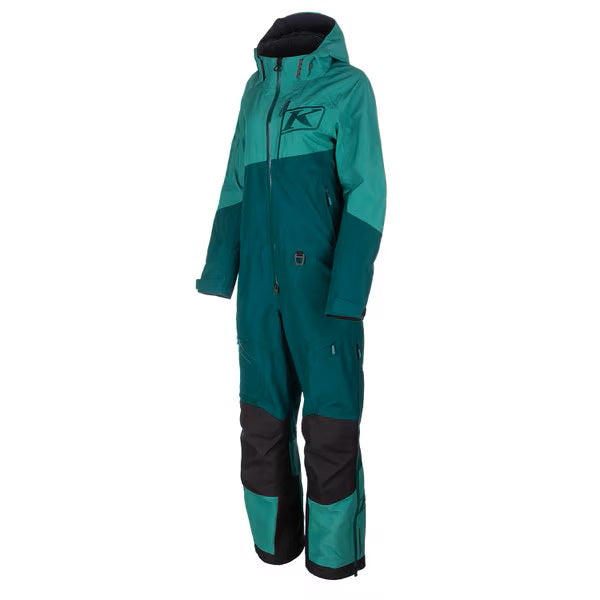Ensemble de Motoneige Shredsa Femme Vert, de face