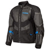 Manteau de Moto Baja S4 Noir Bleu, de face