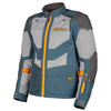 Manteau de Moto Baja S4 Bleu Oange, de face