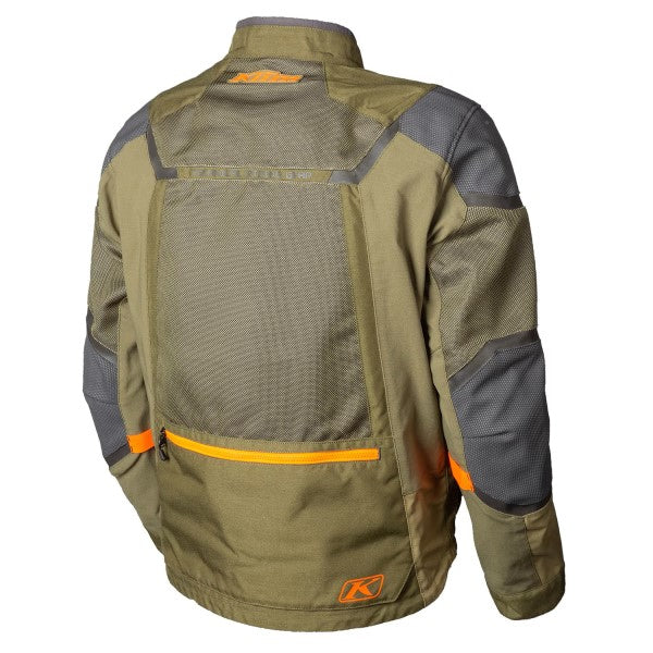 Manteau de Moto Baja S4 Vert, de dos