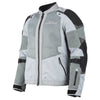Manteau de Moto Baja S4 Gris Noir, de face
