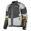 Manteau de Moto Baja S4 Gris Orange, de face