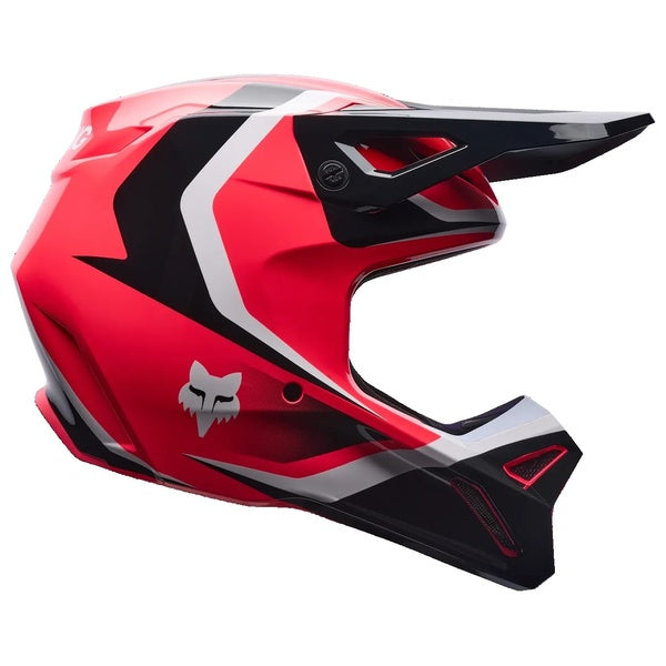 Casque de Motocross V1 Frame Rose Clair de gauche